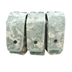 Condor Triple Mag Ammo Army Magazine Pouch Webbing Pocket Green Tan